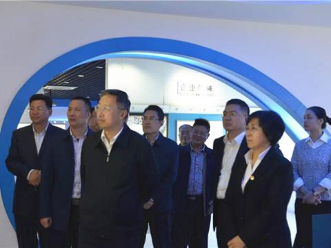 省总工会马永青副主席一行来pp电子集团调研职工文化及阵地建设事情
