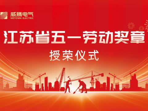 喜报！！！蒋文功董事长荣获“2024年江苏省五一劳动奖章”